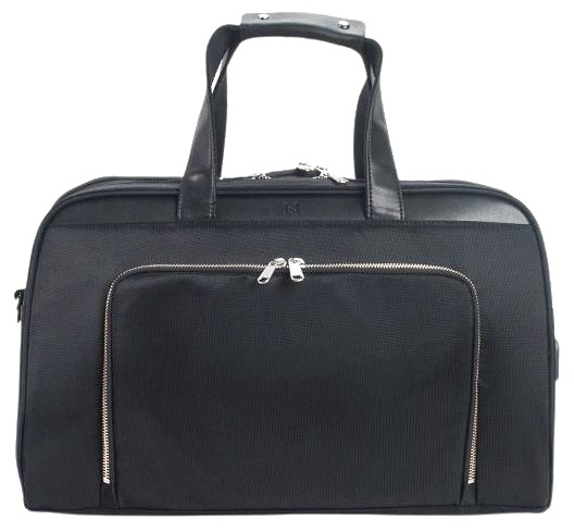 Mens laptop bag with trolley outlet sleeve